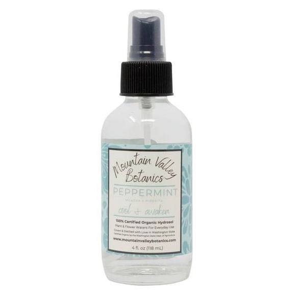 Organic Hydrosol - Peppermint 4 oz