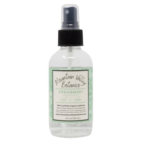 Mountain Valley Botanics Hydrosol, Spearmint, Organic-4 oz