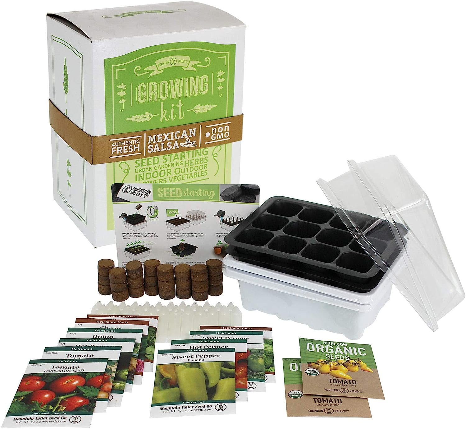 Mountain Valley Seed Company Salad & Vegetable Plant Seeds