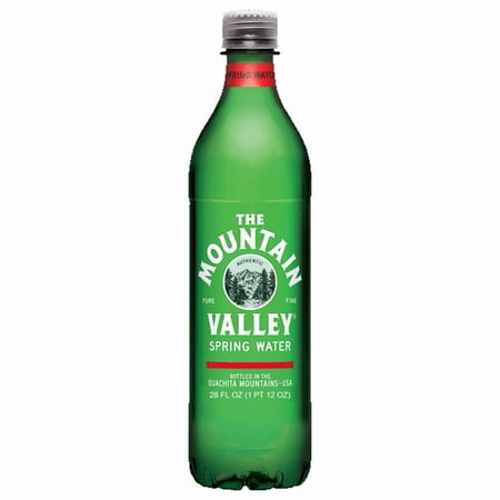 Mountain Valley Spring Water, 28oz PET Spring - 2 Pack