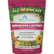 Mountain View Seeds Hummingbird & Butterfly Wildflower Seed Mix - Pack of 6