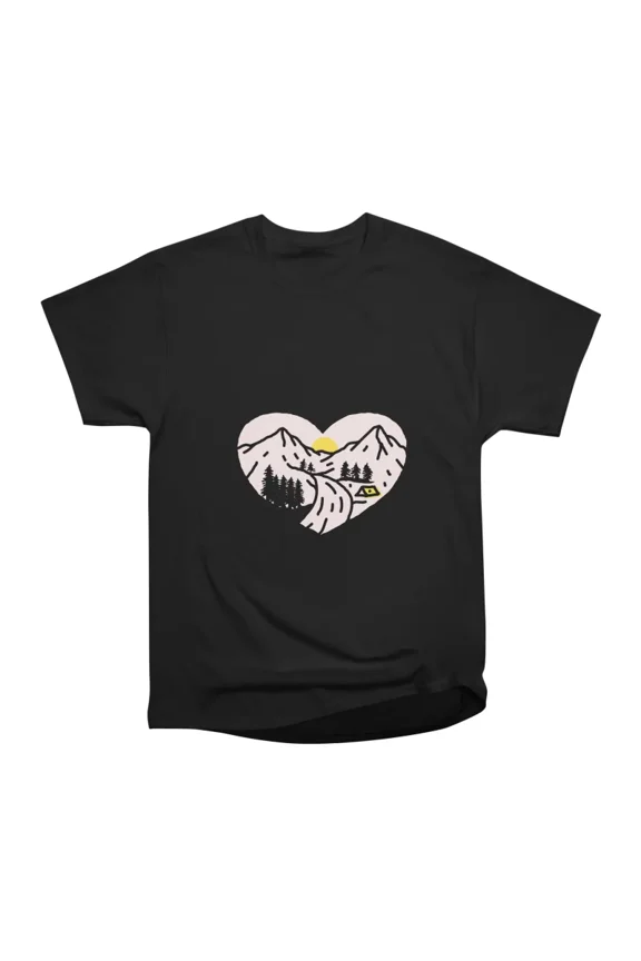 Mountain Village T-Shirt Tee Gift For Him Merch For Her Apparel For Friend 1