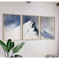 thumbnail image 1 of Mountain Wall Art Prints Snowy Peak Climber Nature Inspired Version 2 Set 3 Unframed Paper Print 20x30, 1 of 3