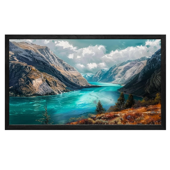 Mountain Wall Decor Mountain Wall Art Valley Canvas art Framed wall art Painting For Livingroom Decor Office Bedroom Decoration