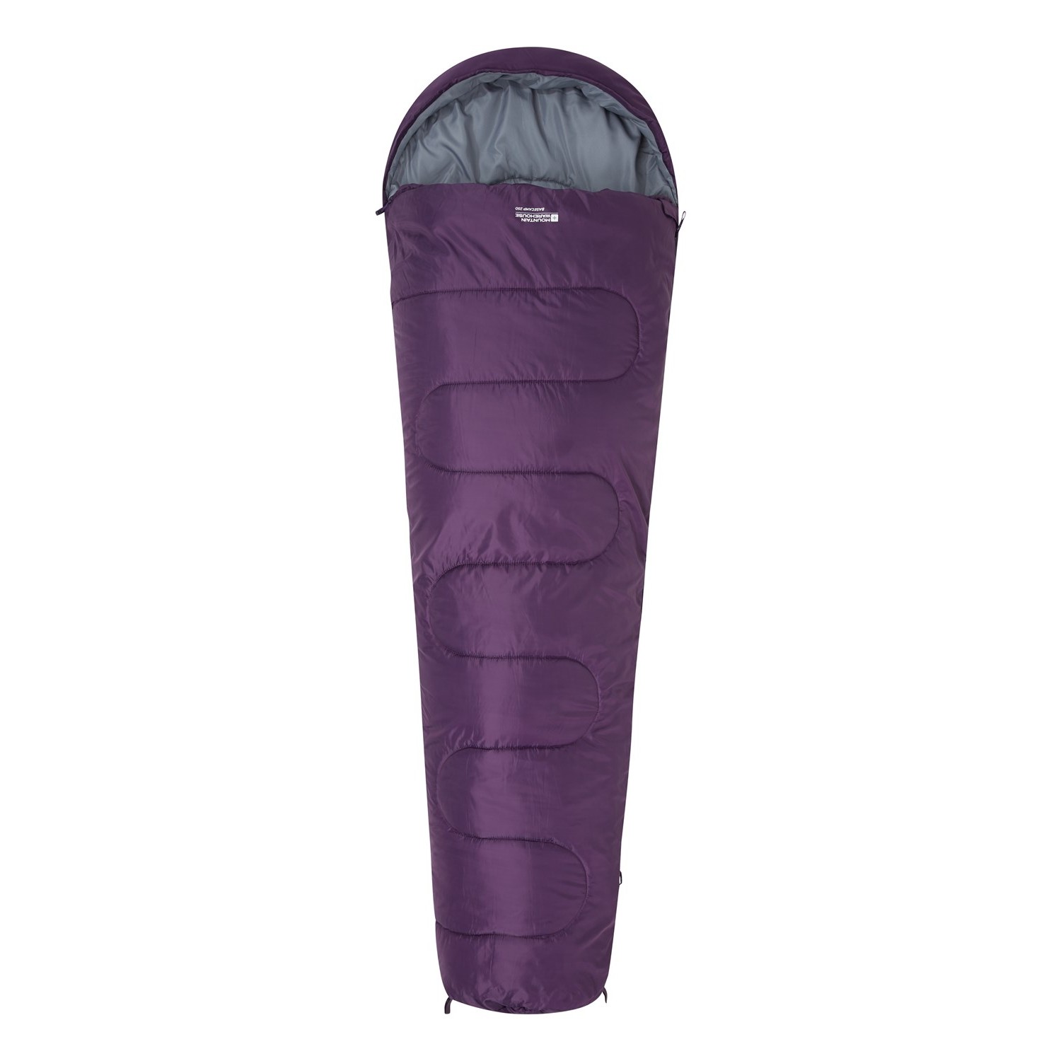 Mountain Warehouse Adult Basecamp 250 Summer Mummy Sleeping Bag