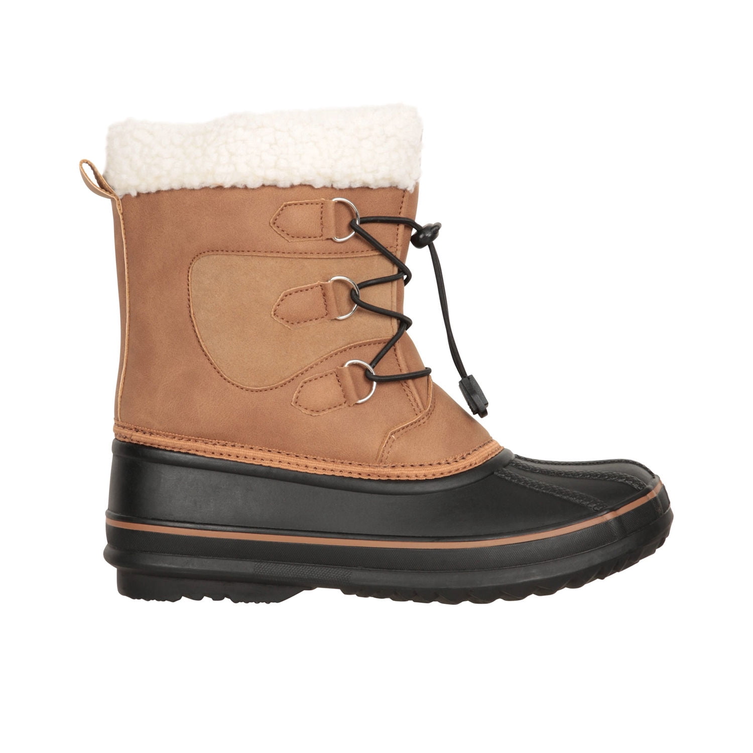 Photo inspiration: Breathable Yet Secure Adaptive Lacing For Boots In All Climates Reference: Mountain Warehouse Boys Girls Adaptive Lace Up Snow Boots