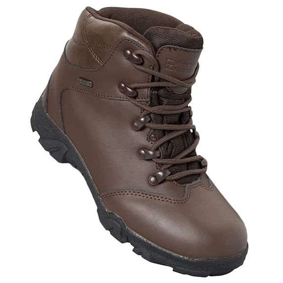 Mountain Warehouse Boys/Girls Canyon Waterproof Suede Walking Boots