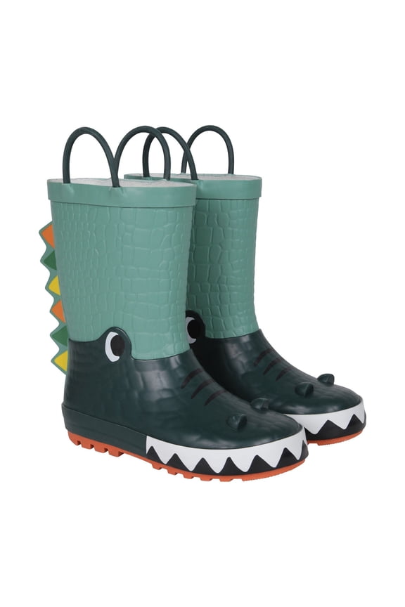 Boys/Girls Crocodile Rain Boots