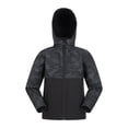 thumbnail image 1 of Mountain Warehouse Boys/Girls Exodus Camouflage Soft Shell Jacket, 1 of 5