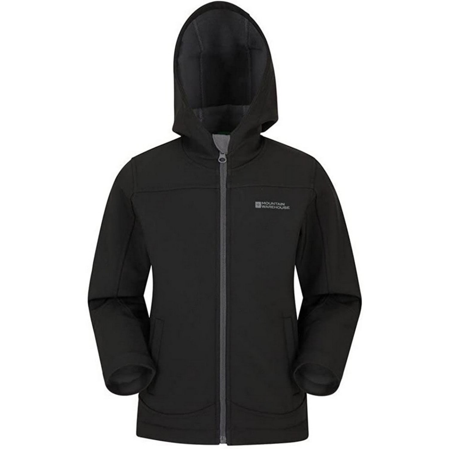Mountain Warehouse Boys Girls Exodus Water Resistant Soft Shell Jacket Walmart