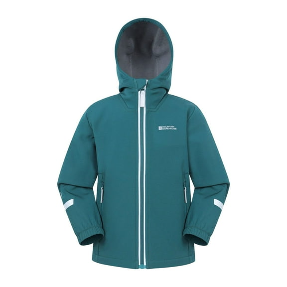 Mountain Warehouse Boys/Girls Huxley Reflective Soft Shell Jacket