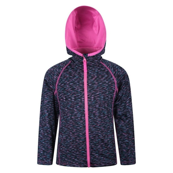 Mountain Warehouse Boys/Girls Kayleigh II Stripe Full Zip Hoodie