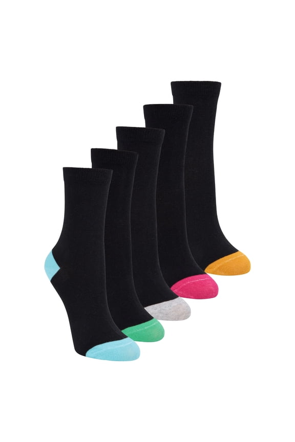Boys/Girls Mid Calf Polygiene Everyday Socks (Pack of 5)