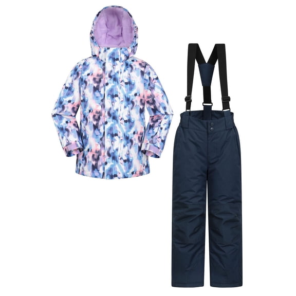 Mountain Warehouse Boys/Girls Patterned Ski Jacket & Pants