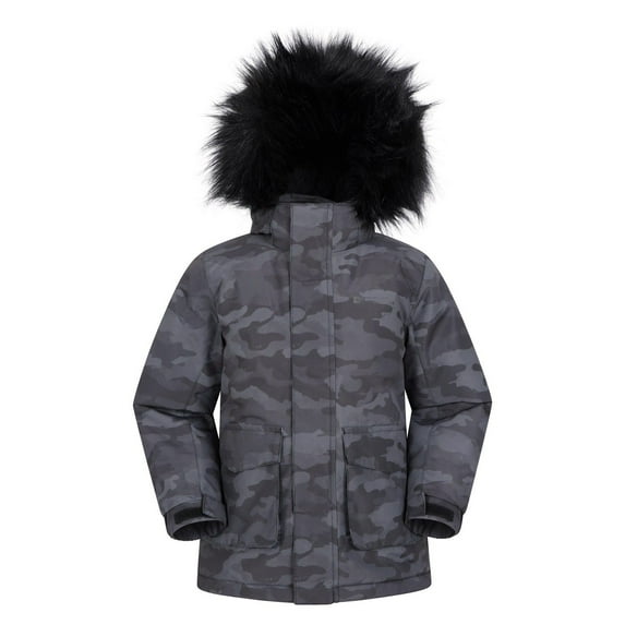 Mountain Warehouse Boys/Girls Ranger Camouflage Water Resistant Jacket