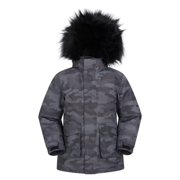 Mountain Warehouse Boys/Girls Ranger Camouflage Water Resistant Jacket