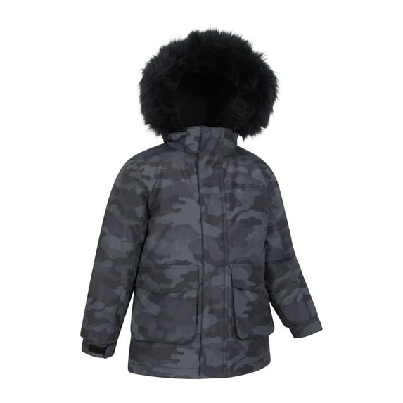 Mountain Warehouse Boys/Girls Ranger Camouflage Water Resistant Jacket