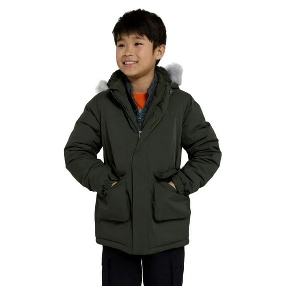 Mountain Warehouse Boys/Girls Ranger Logo Water Resistant Jacket