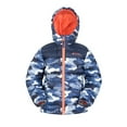 thumbnail image 1 of Mountain Warehouse Boys/Girls Seasons Printed Padded Jacket, 1 of 5