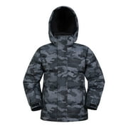 MOUNTAIN WAREHOUSE Boys/Girls Snow II Printed Water Resistant Padded Jacket