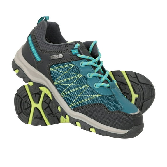 Mountain Warehouse Boys/Girls Stampede Waterproof Suede Walking Shoes