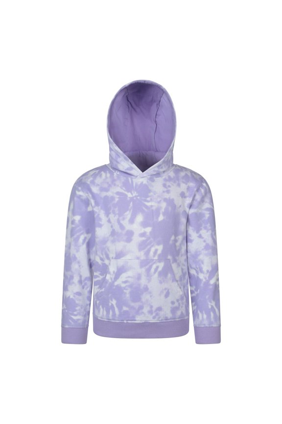 Boys/Girls Tie Dye Natural Hoodie