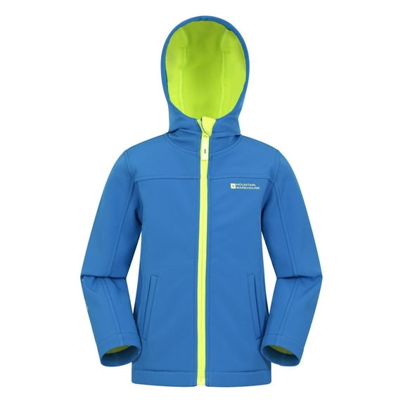 Mountain Warehouse Boys/Girls Water Resistant Soft Shell Jacket