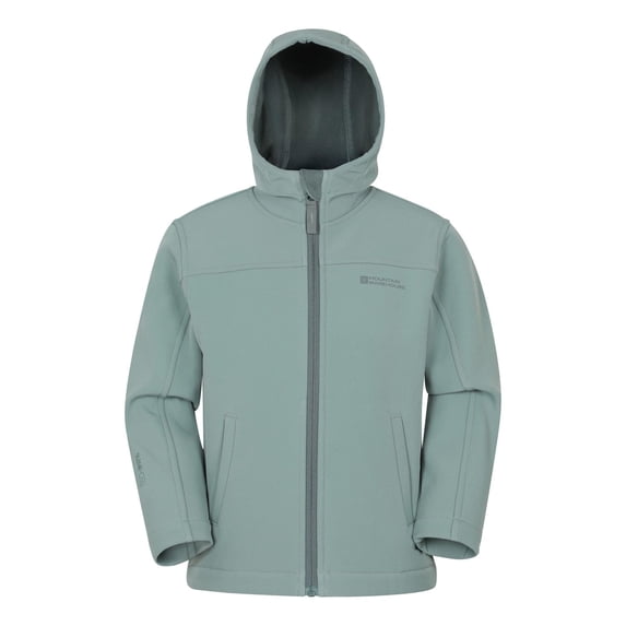 Mountain Warehouse Boys/Girls Water Resistant Soft Shell Jacket