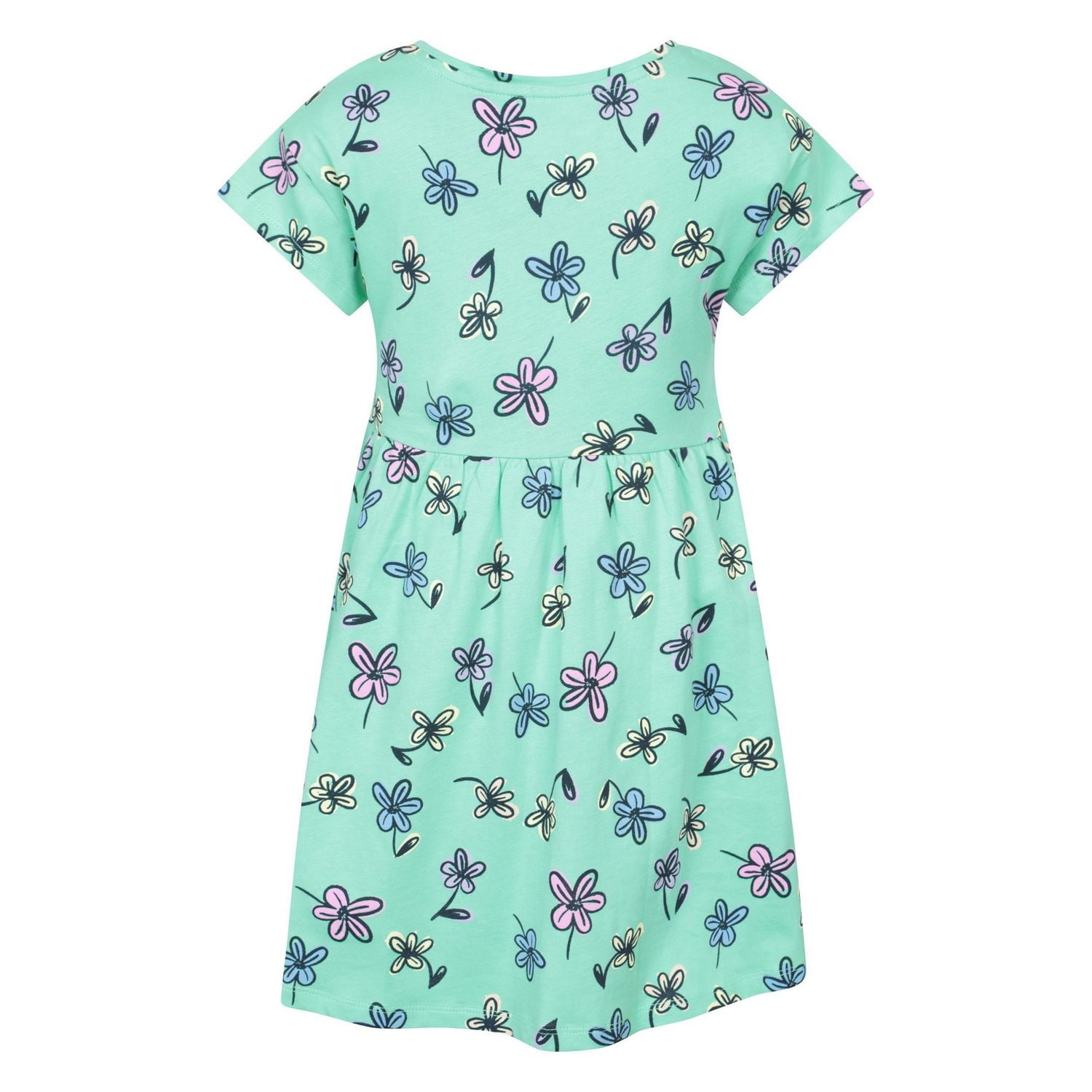 Mountain Warehouse Essentials Kids Lora Printed Dress – Lightweight Floral Cotton Dress For Girls