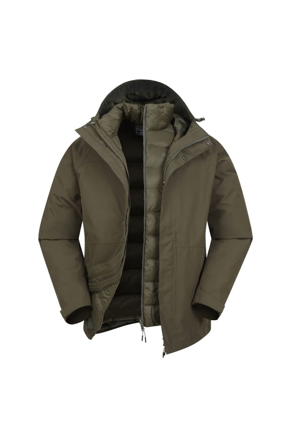 Mens Alaskan 3 in 1 Waterproof Jacket