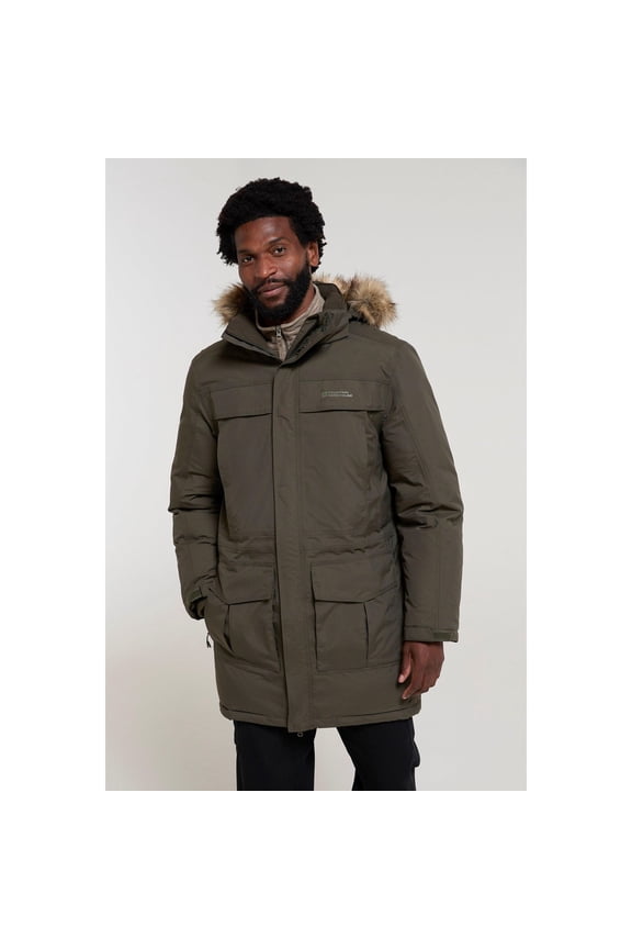 Mens Antarctic Extreme Camo Down Waterproof Jacket