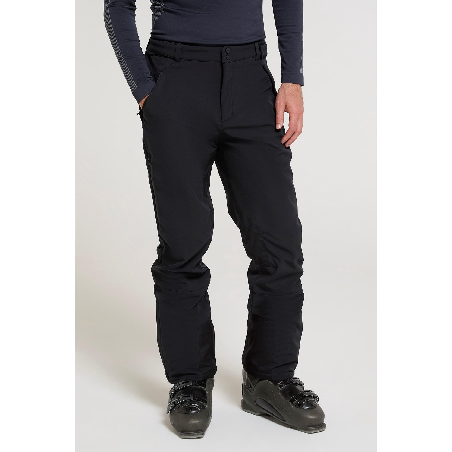 Pantalon De Ski Femme Mountain Warehouse Sierra - Softshell, Déperlant, Doublure Polaire - Pour L'hiver