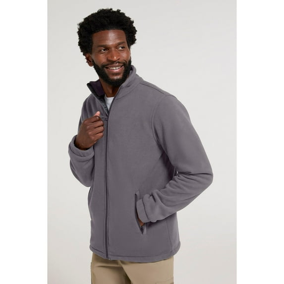 Mountain Warehouse Mens Bernard II Windproof Fleece Jacket