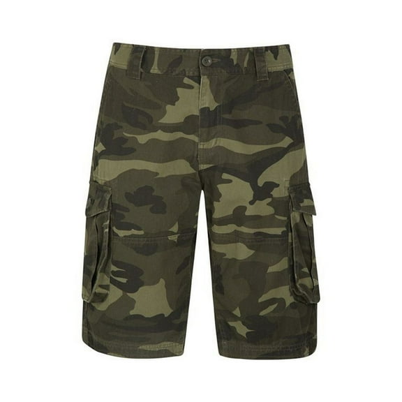 Mountain Warehouse Mens Camo Cargo Shorts