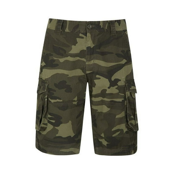 Mountain Warehouse Mens Camo Cargo Shorts