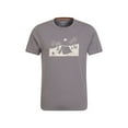 thumbnail image 1 of Mountain Warehouse Mens Camping Sketch Natural T-Shirt, 1 of 4