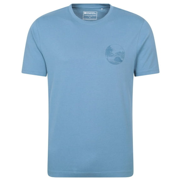 Mountain Warehouse Mens Camping Sketch T-Shirt