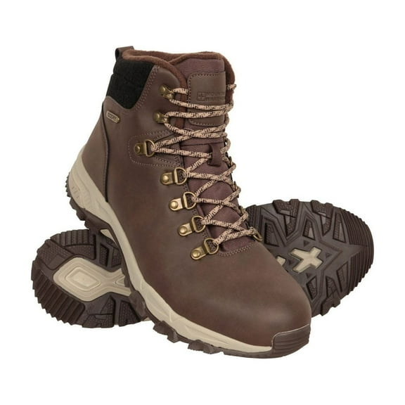 Mountain Warehouse Mens Conway Leather Waterproof Boots