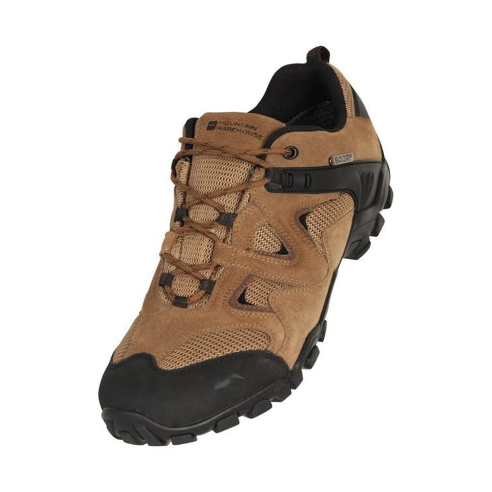 Mountain Warehouse Mens Curlews Waterproof Suede Walking Shoes