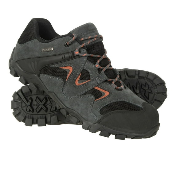 Mountain Warehouse Mens Curlews Waterproof Suede Walking Shoes