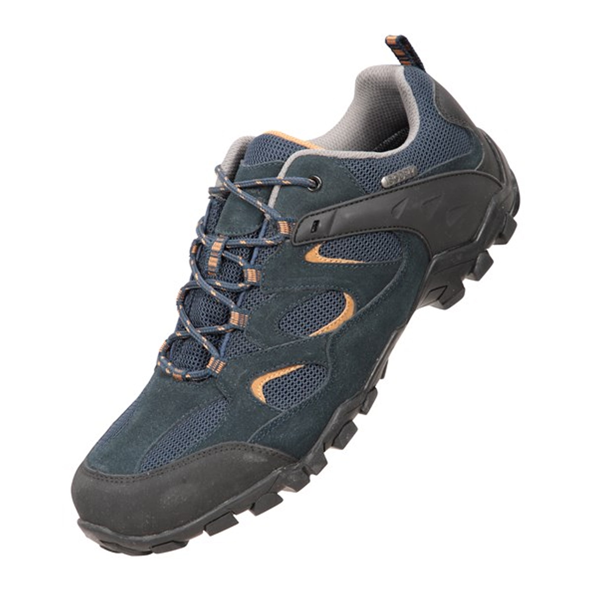 Mountain Warehouse Mens Curlews Waterproof Suede Walking Shoes