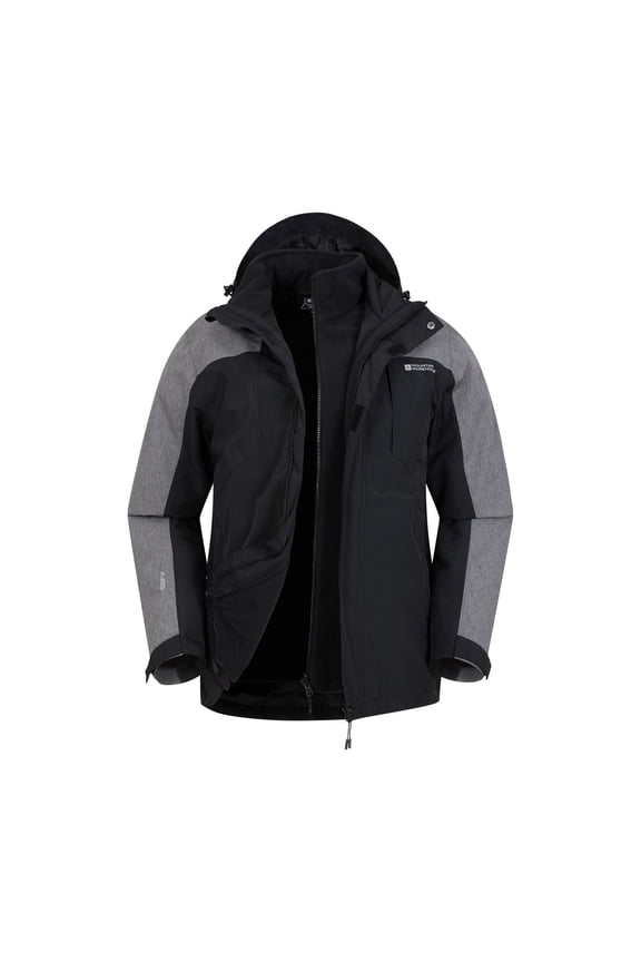 Mens District Extreme 3 in 1 Waterproof Jacket