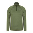 thumbnail image 1 of Mountain Warehouse Mens Echo Melange Recycled Half Zip Midlayer, 1 of 6