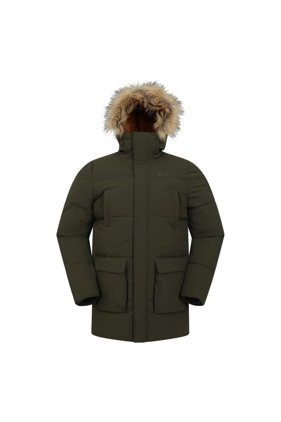 Mens Fern Water Resistant Padded Parka