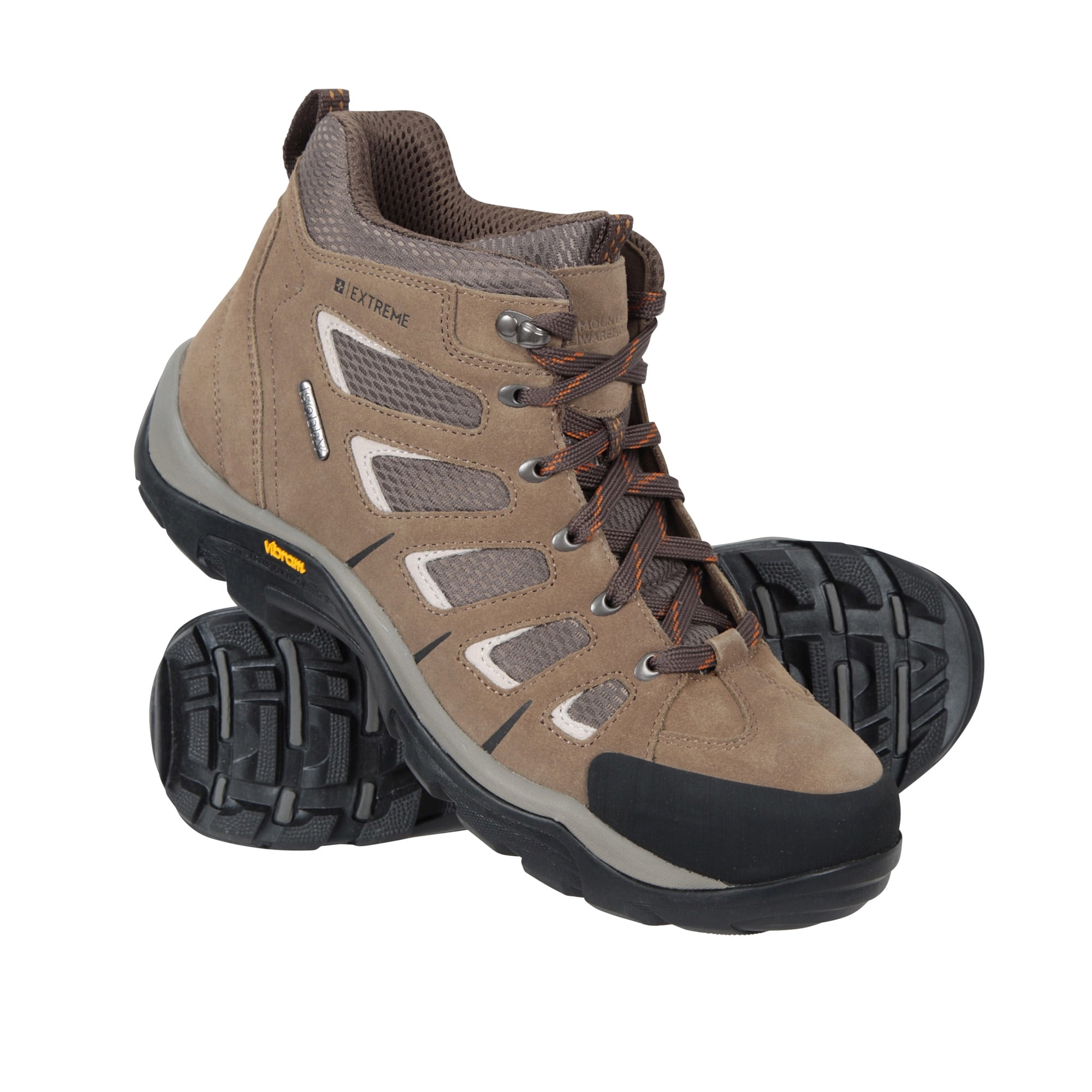 Mountain Warehouse Mens Field Extreme Suede Wide Walking Boots
