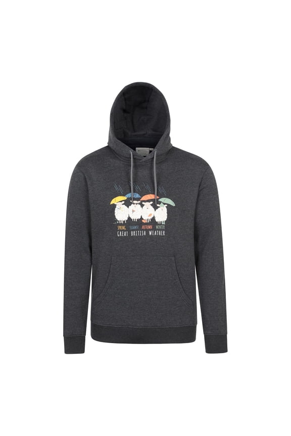 Mens Great British Weather Overhead Hoodie