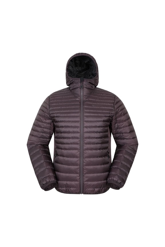 Mens Hybrid Extreme Featherweight Down Filled Hooded Jacket
