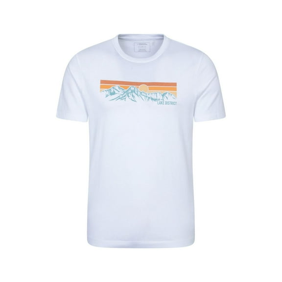 Mountain Warehouse Mens Lake District Mountain T-Shirt