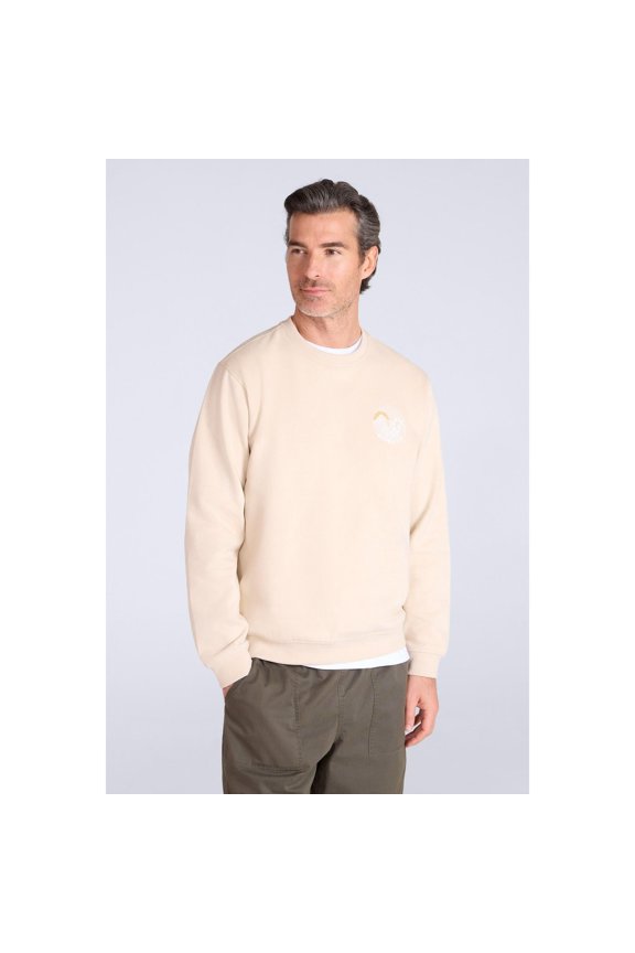 Mens Mountain Crew Neck Sweatshirt