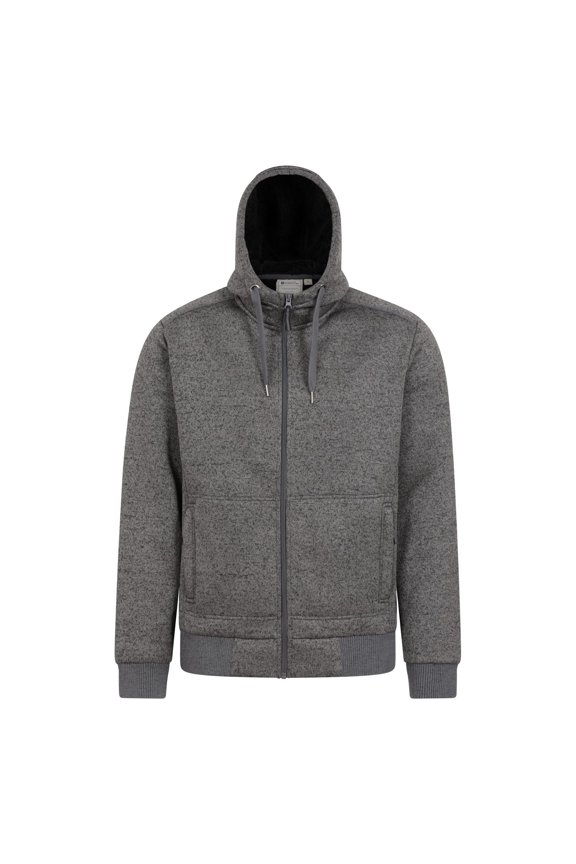 Mens Nevis II Faux Fur Hoodie